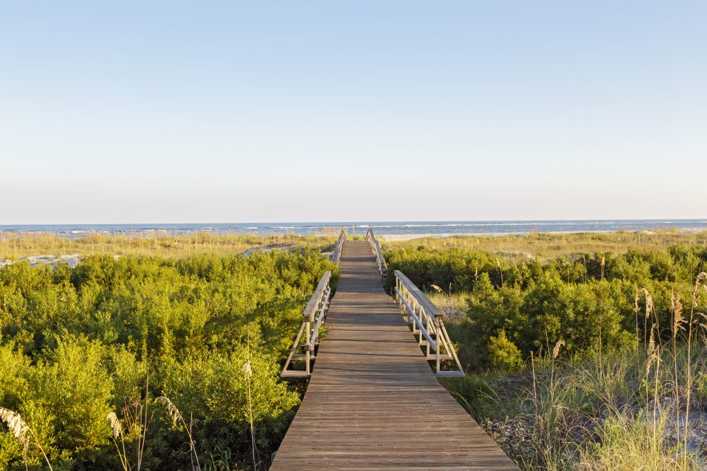 Charleston Beach Boardwalk